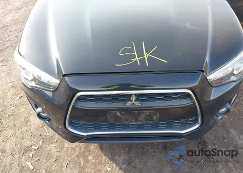 2014 Mitsubishi Outlander Sport Se from USA, damaged, VIN 4A4AR4AU5EE023327